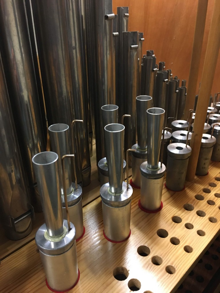 "Orgeltöne": Neue Oboe im Schellwerk (Bild: M. Genzel)